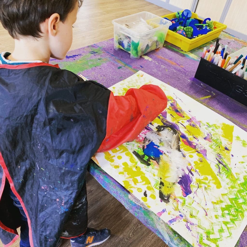 patouille peinture enfant clamart artgora