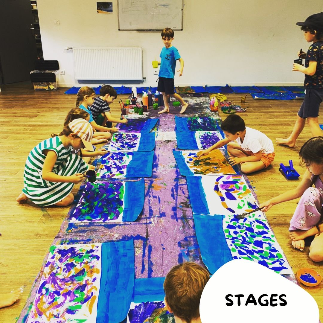 Stages vacances enfants de dessin - Atelier Ecuyère